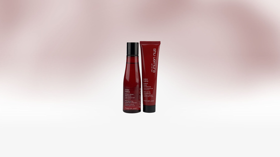 Få Shu Uemura Color Lustre schampo & balsam i travel size...