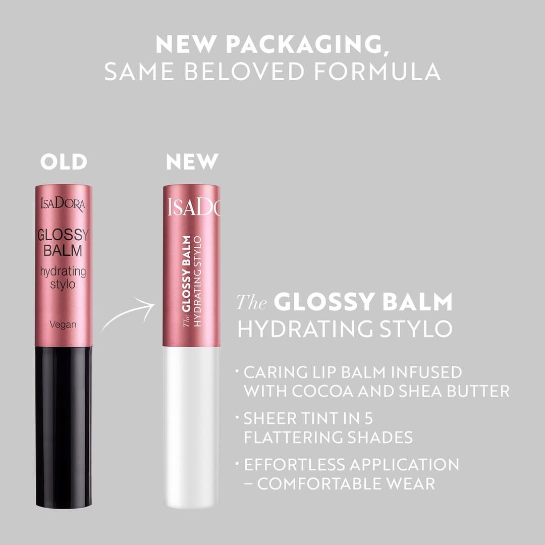 IsaDora The Glossy Balm Hydrating Stylo 41 Pink Silk 1.6g