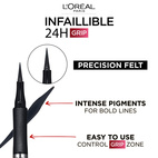 Loreal Paris Infaillible Grip 24H Precision Felt Eyeliner Black 01 1g