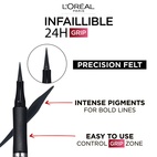 Loreal Paris Infaillible Grip 24H Precision Felt Eyeliner 1 Black 1g