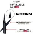 Loreal Paris Infaillible Grip 24H Precision Felt Eyeliner Brown 02 1g
