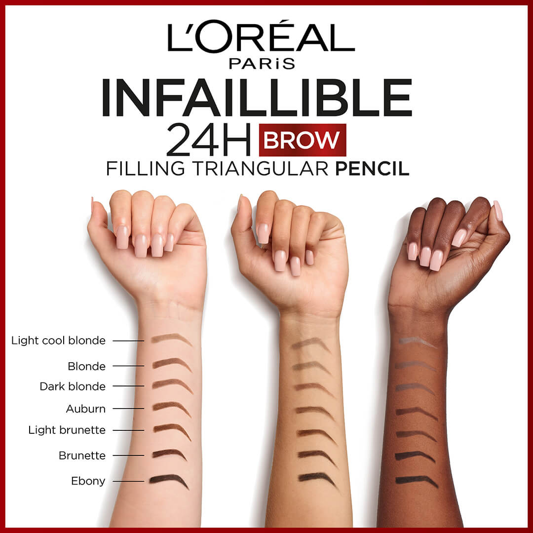 Loreal Paris Infaillible Brows 24H Filling Triangular Pencil Dark Blonde 6.0 1 m