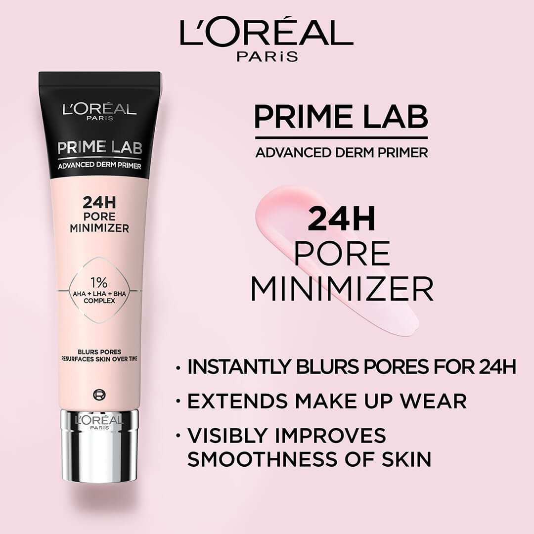 Loreal Paris Prime Lab Advanced Derm Primer 24H Pore Minimizer 30 ml
