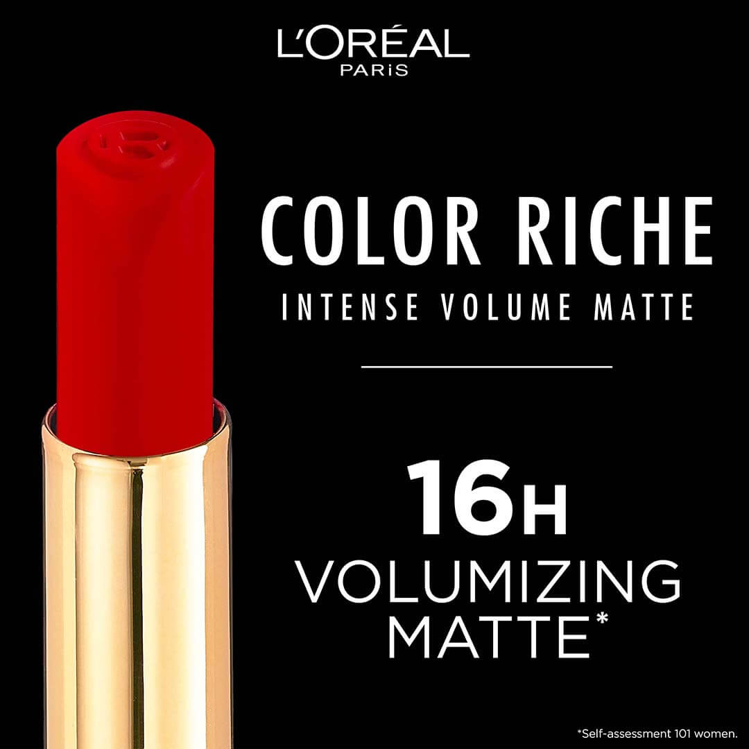 Loreal Paris Color Riche Intense Volume Matte Lipstick Beige Freedom 500 1.8g
