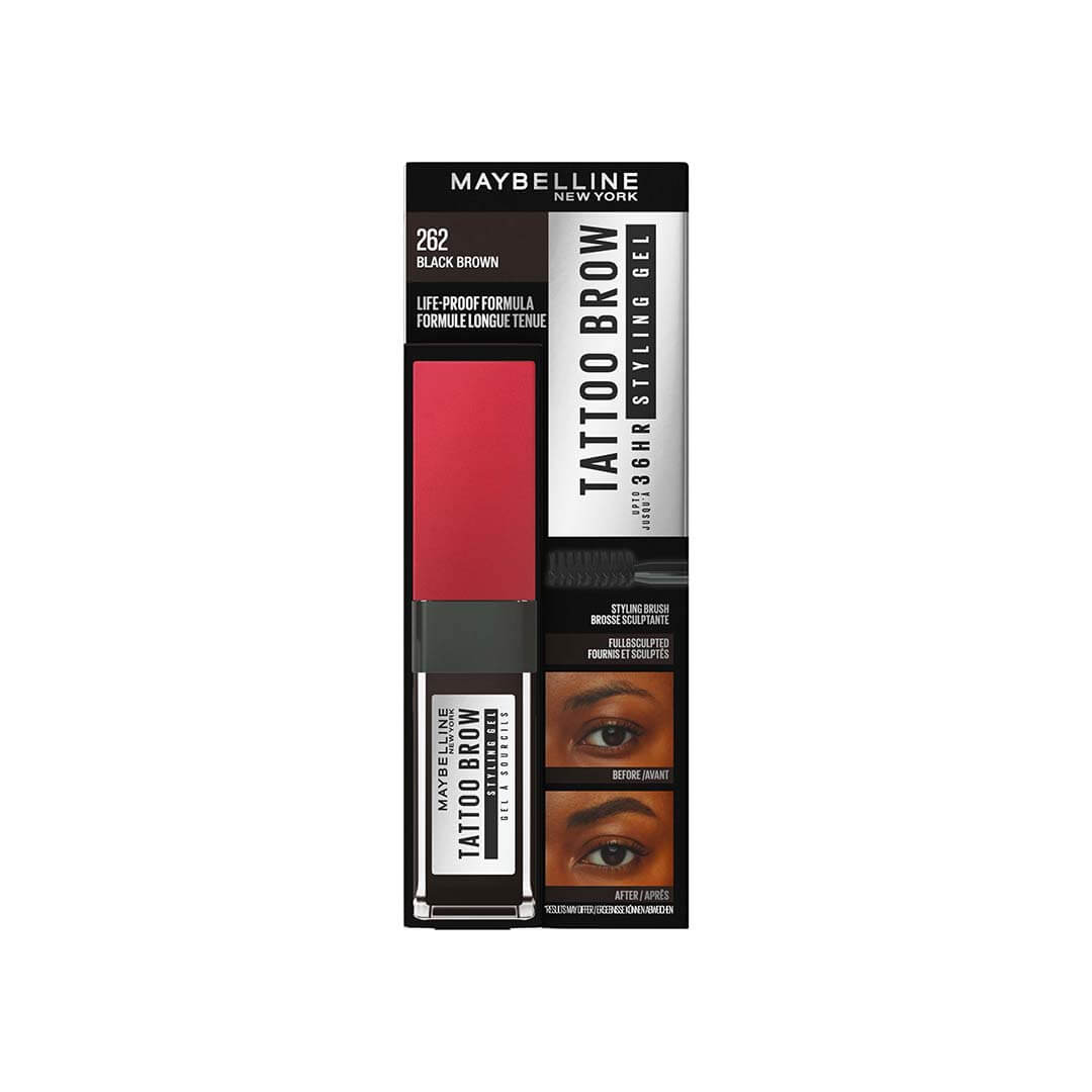 Maybelline Tattoo Brow 36H Styling Gel Black Brown 262 6 ml