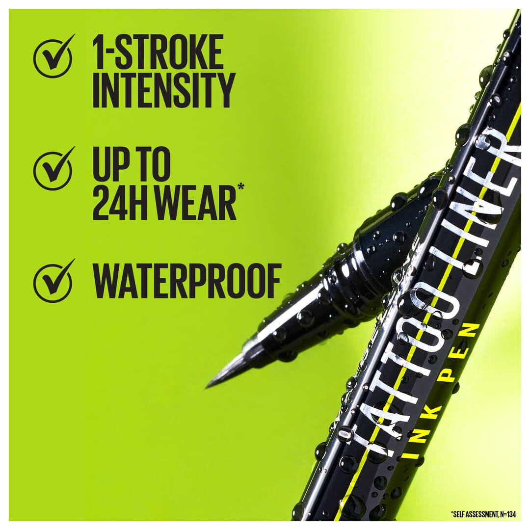 Maybelline Tattoo Liner Ink Pen 880 Jet Black 1 ml
