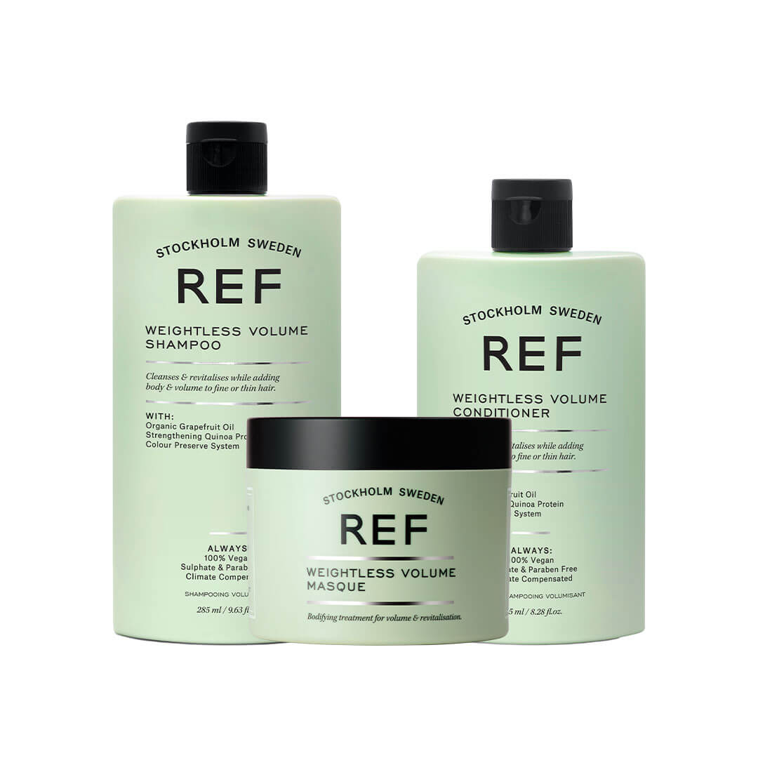REF Weightless Volume Shampoo Conditioner Mascque Trio 780 ml