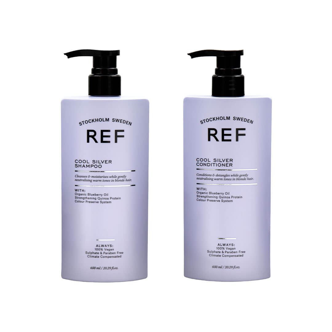 REF Cool Silver Shampoo And Conditioner Duo 1200 ml