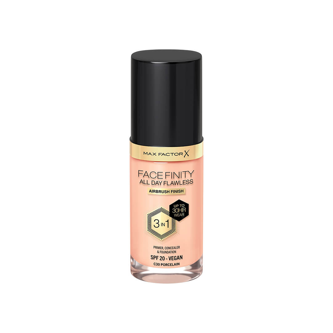Max Factor Facefinity All Day Flawless Foundation SPF 20 C30 Porcelain 30 ml