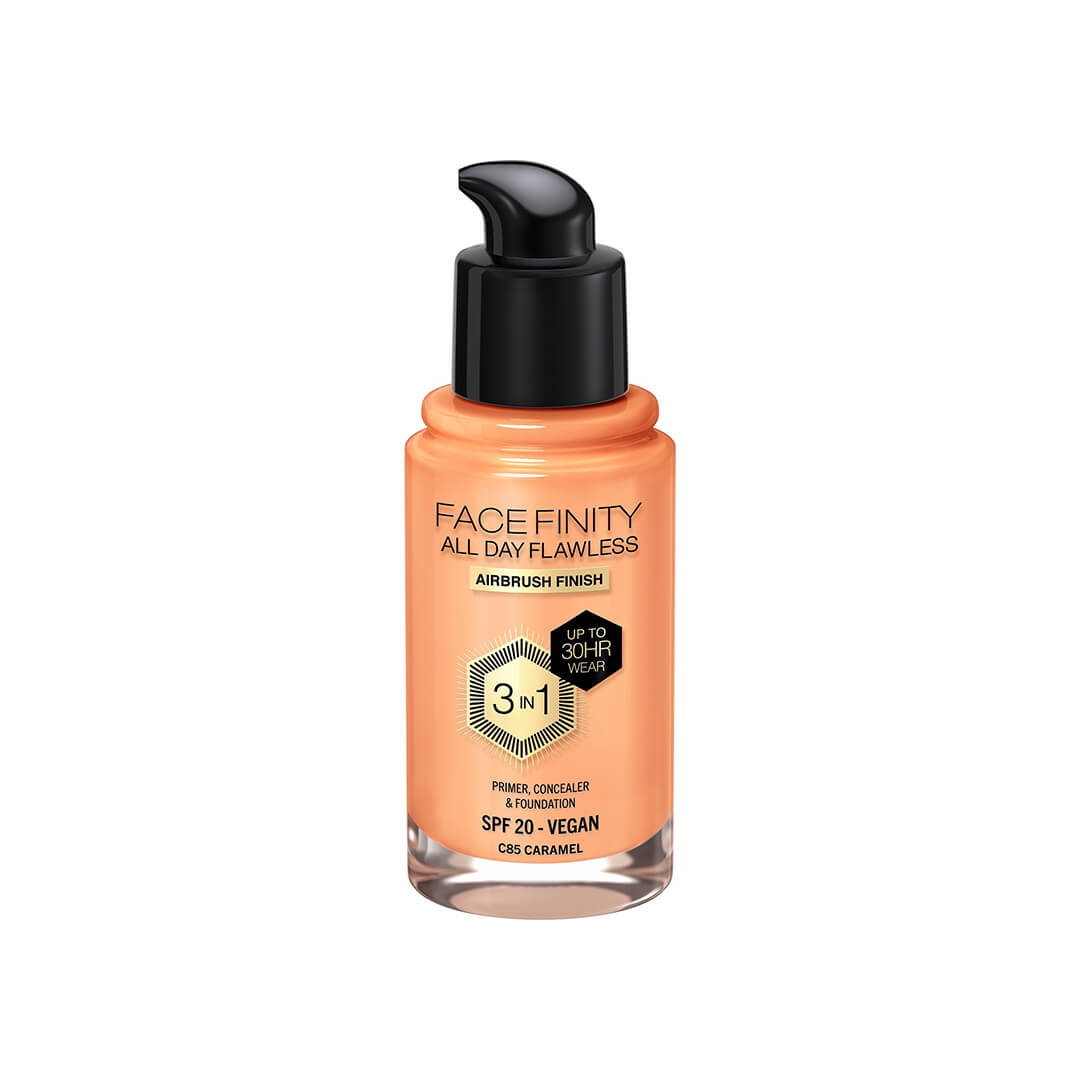 Max Factor Facefinity All Day Flawless Foundation SPF 20 C85 Caramel 30 ml