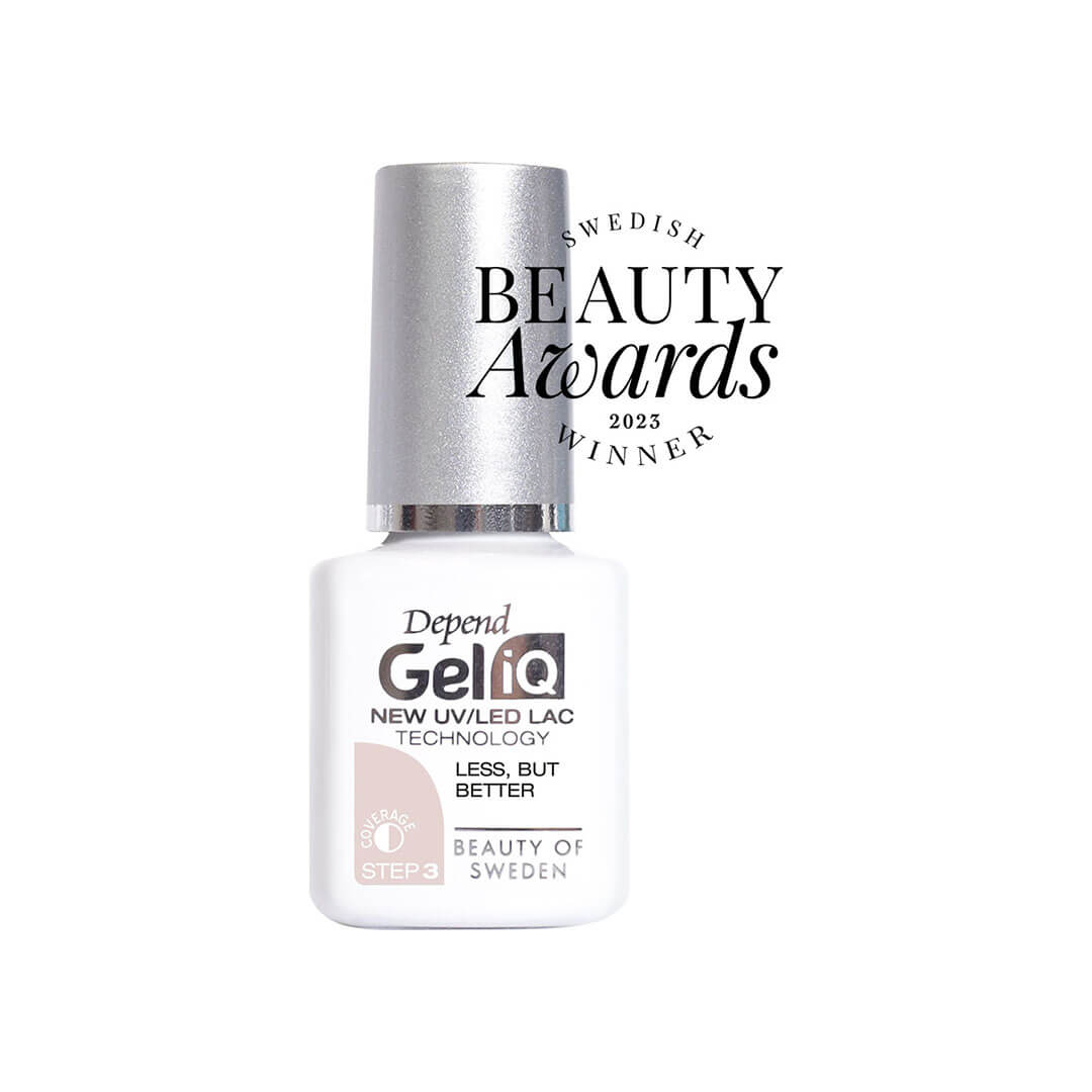 Depend Gel iQ Nail Polish Soft Spoken Less But Better 1076