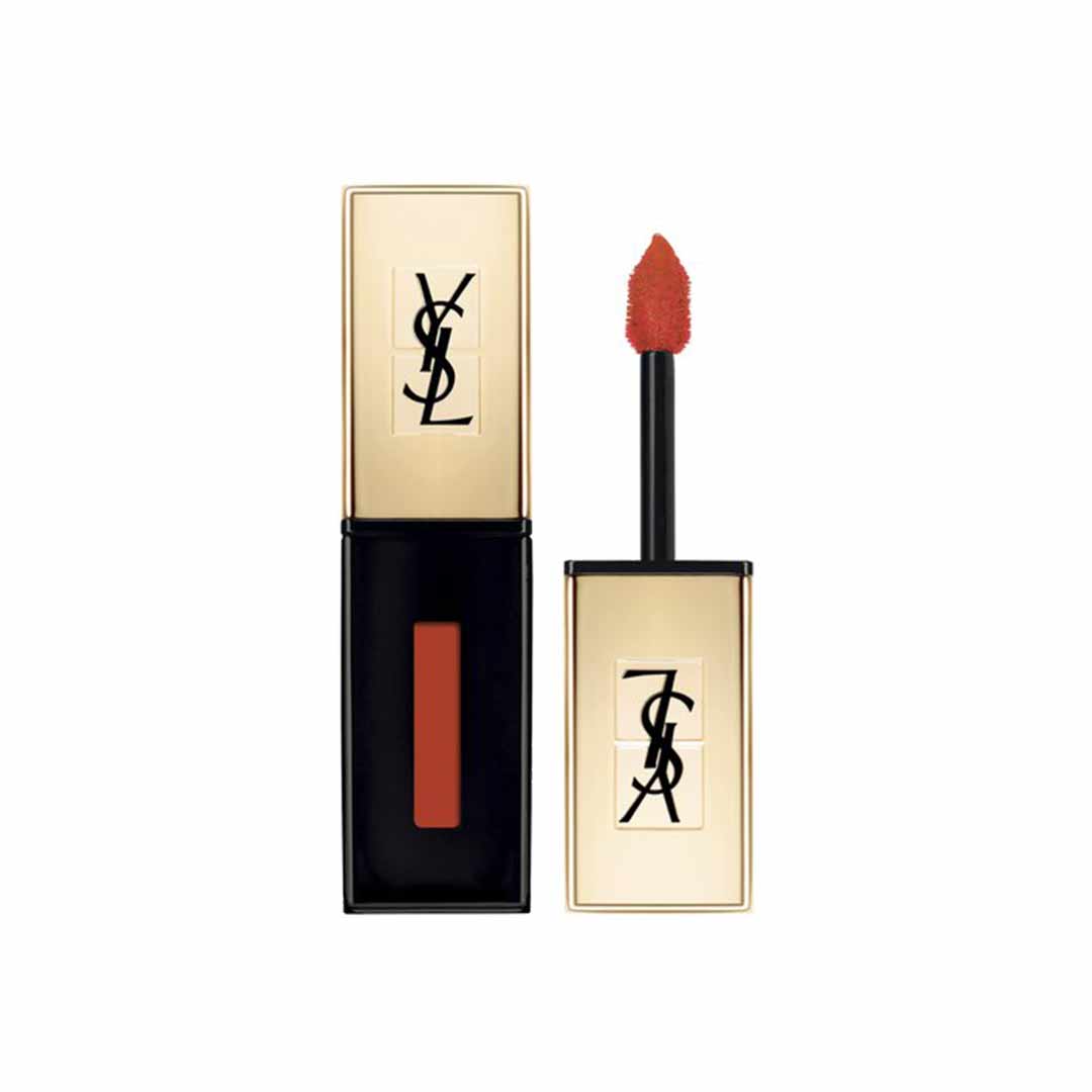 Yves Saint Laurent Vernis A Levres Glossy Stain Lipstick 8 Orange de Chine 6 ml