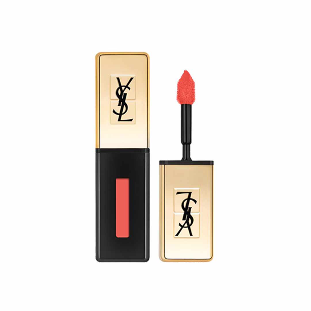 Yves Saint Laurent Vernis A Levres Glossy Stain Lipstick 27 Fire Opal 6 ml