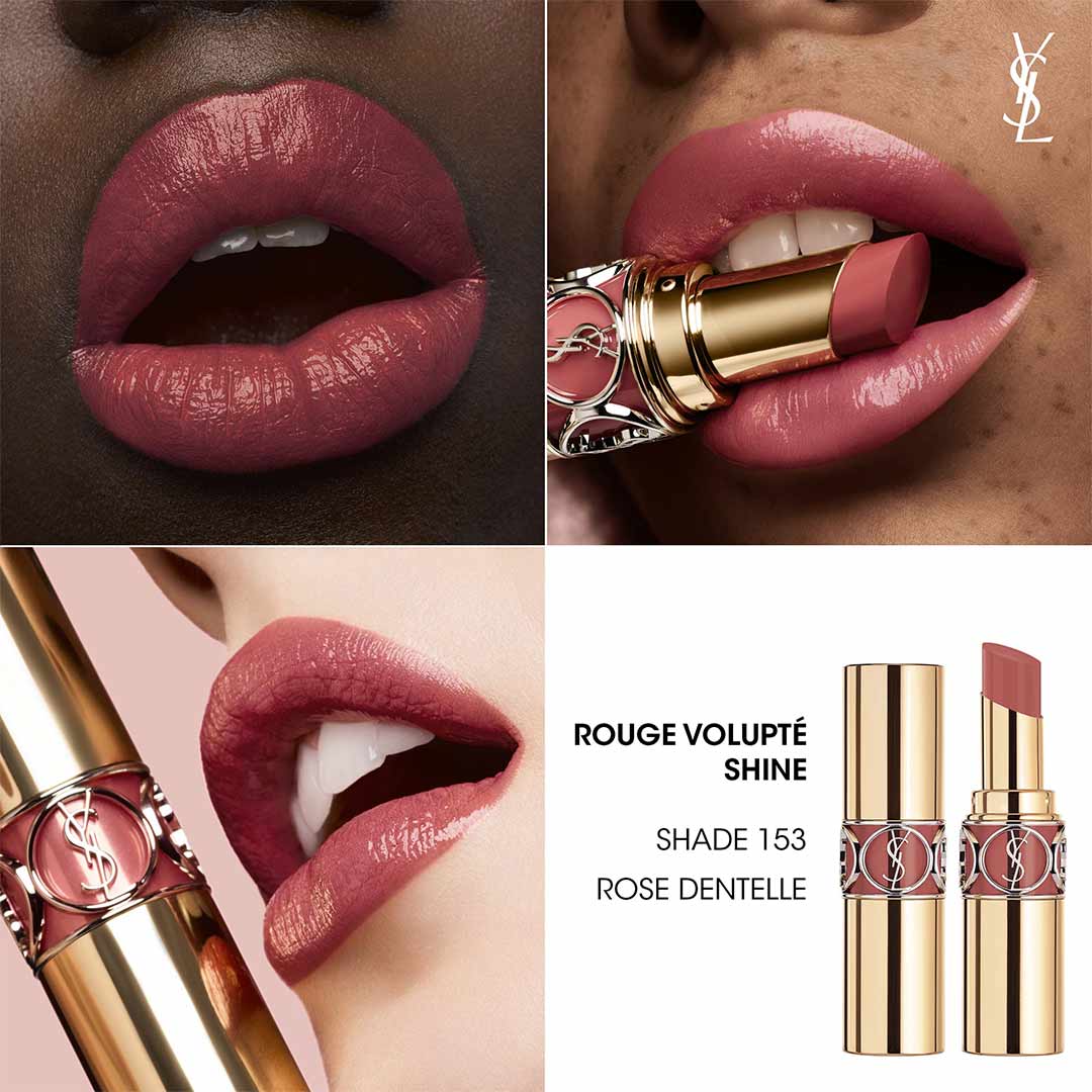 Yves Saint Laurent Rouge Volupte Shine Lipstick 153