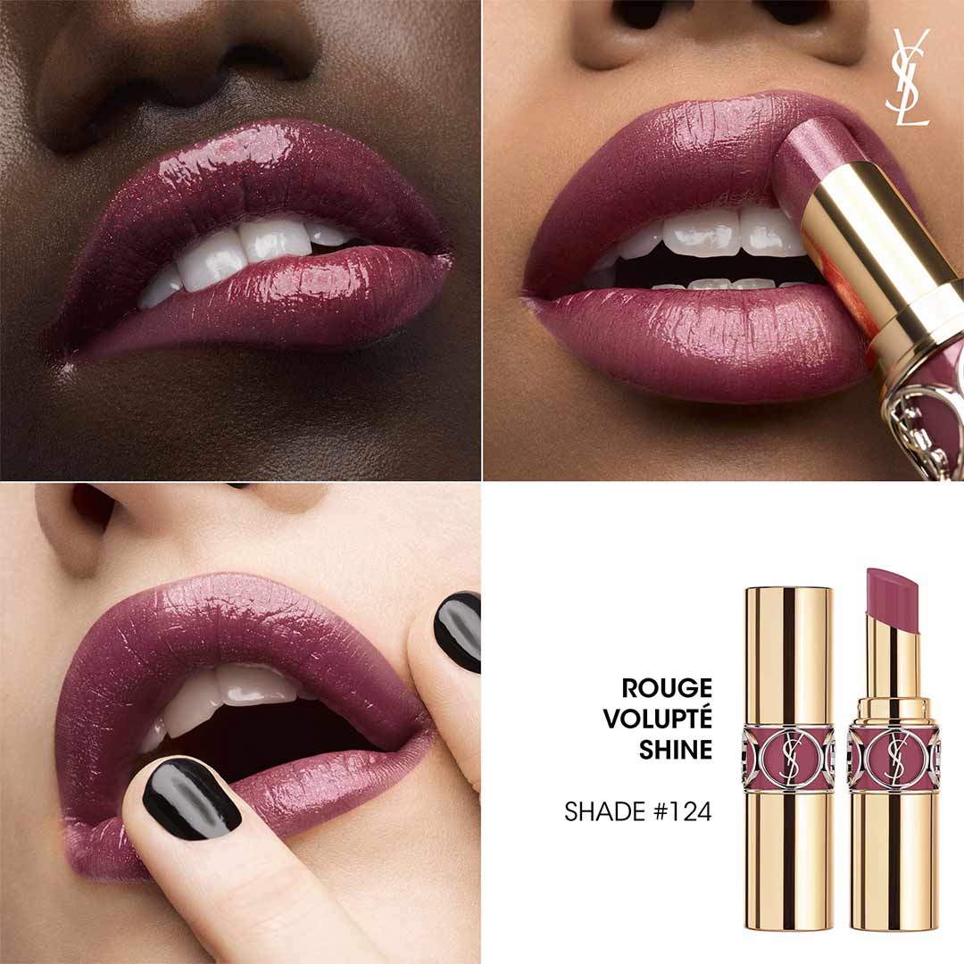Yves Saint Laurent Rouge Volupte Shine Lipstick 124 4g