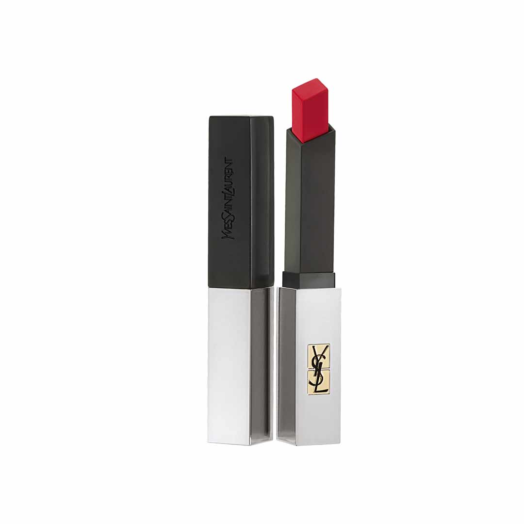 Yves Saint Laurent Rouge Pur Couture Lipstick The Slim Sheer Matte 105 Red Uncov