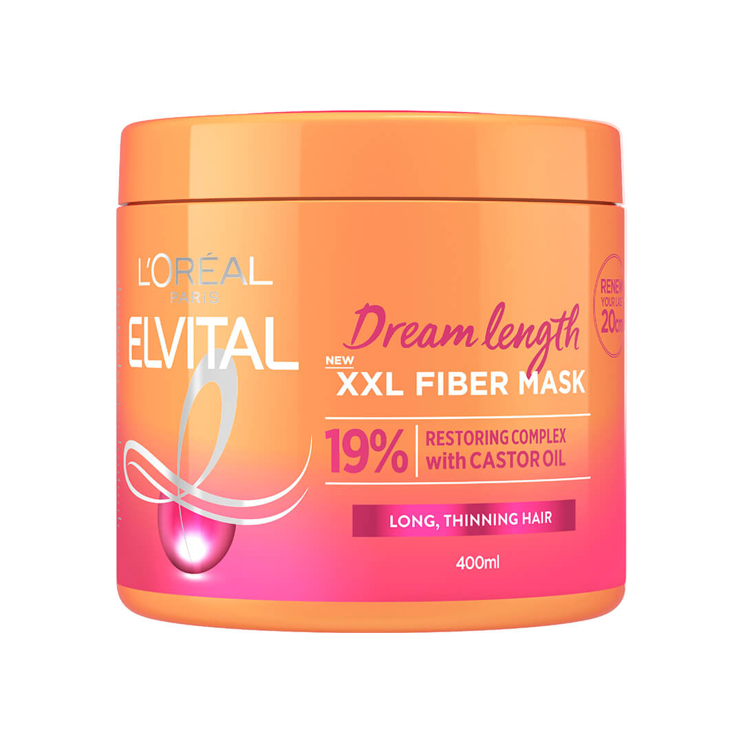 Loreal Paris Elvital Dream Length Fiber Mask 400 ml