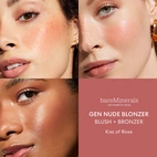 bareMinerals Gen Nude Blonzer Kiss Of Rose 3.8g