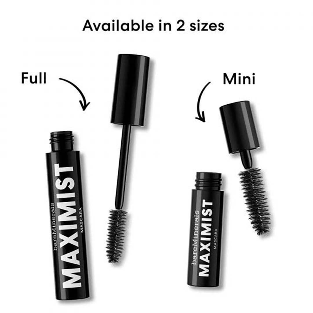 bareMinerals Maximist Volumizing Phyto Fiber Mascara Black 4 ml