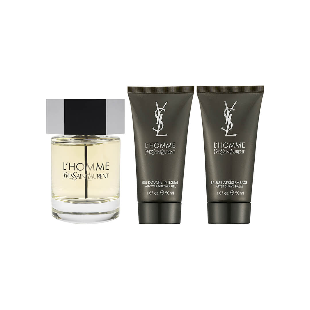 Yves Saint Laurent L Homme EdT 100 ml Shower Gel 50 ml After Shave Balm 50 ml Holiday Set 2023