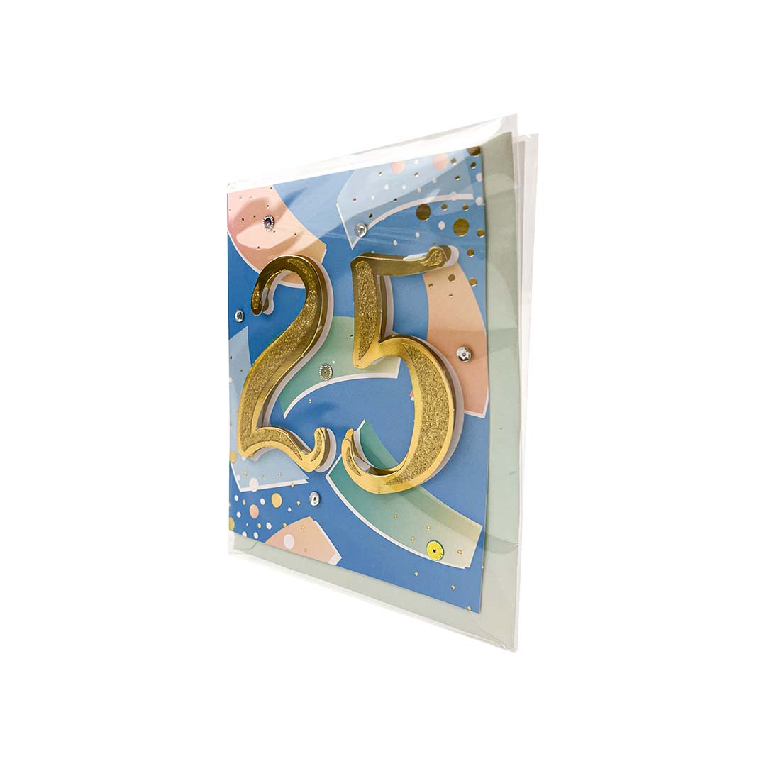 Pictura Årskort 25 År Mot Blått
