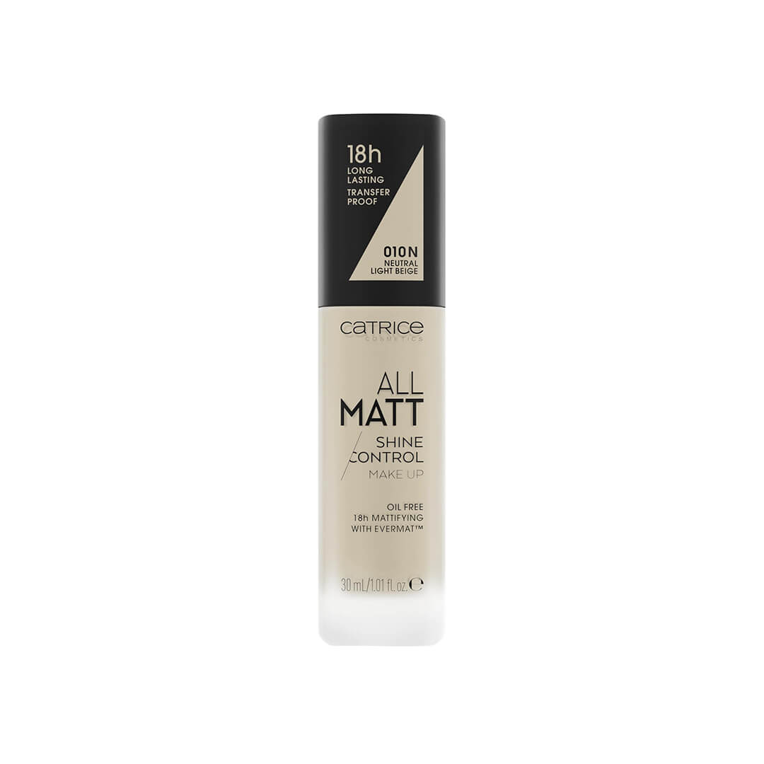 Catrice All Matt Shine Control Make Up Neutral Light Beige 010 N 30 ml