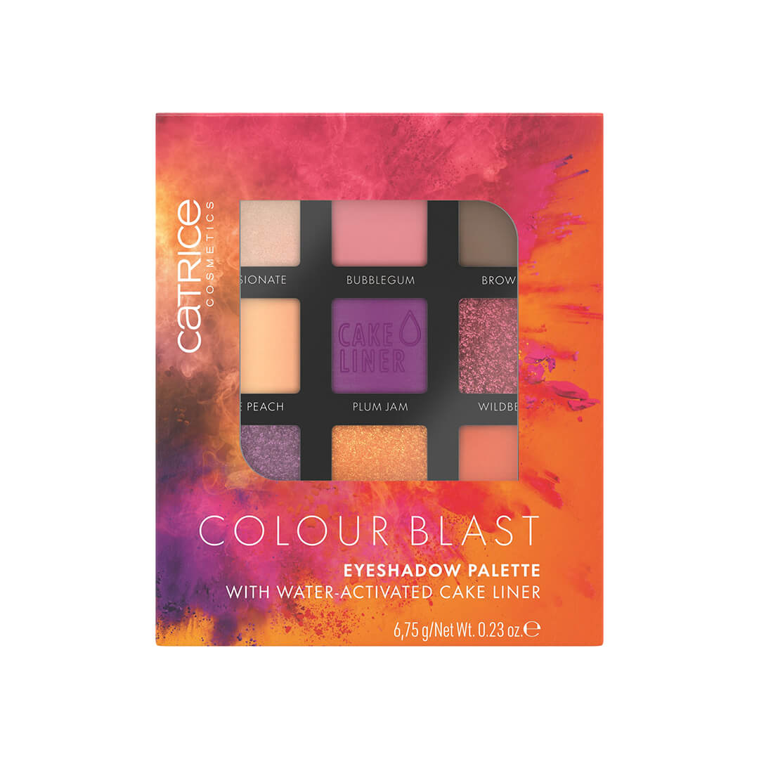 Catrice Colour Blast Eyeshadow Palette Tangerine Meets Lilac 010 6.75g