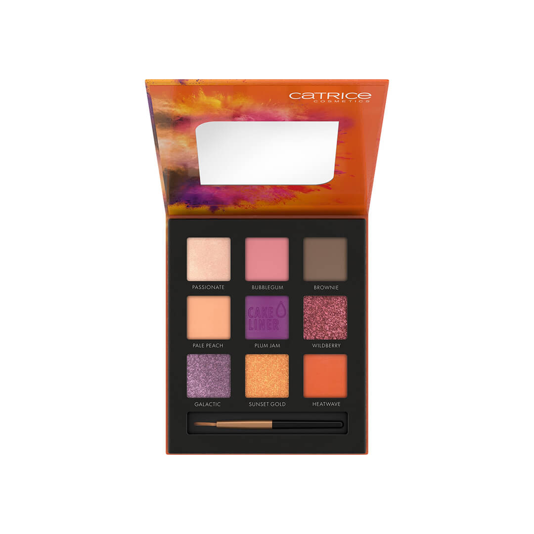 Catrice Colour Blast Eyeshadow Palette Tangerine Meets Lilac 010 6.75g