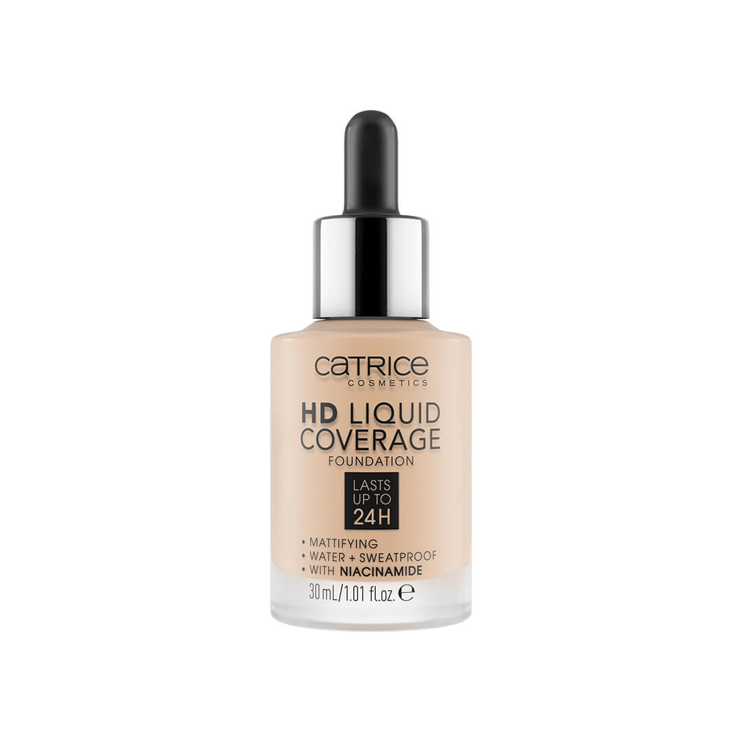 Catrice Hd Liquid Coverage Foundation Light Beige 010 30 ml