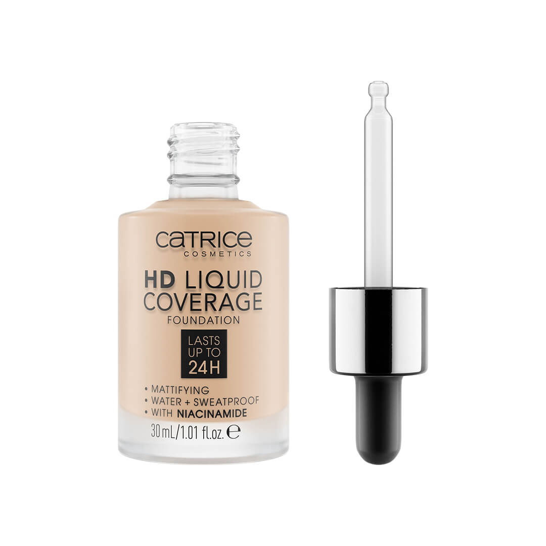 Catrice Hd Liquid Coverage Foundation Light Beige 010 30 ml