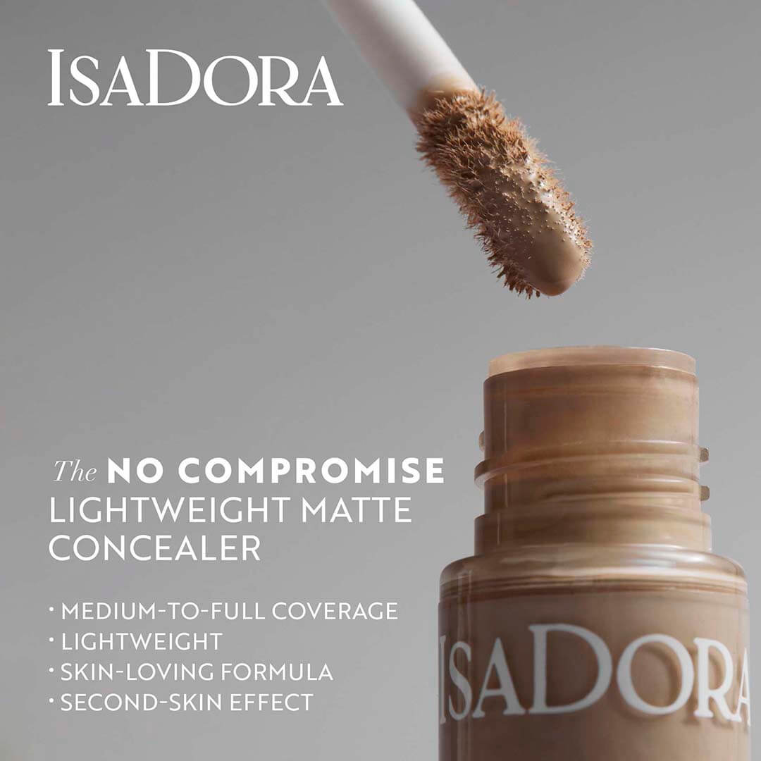 IsaDora The No Compromise Lightweight Matte Concealer 1NC Neutral Cool 10 ml