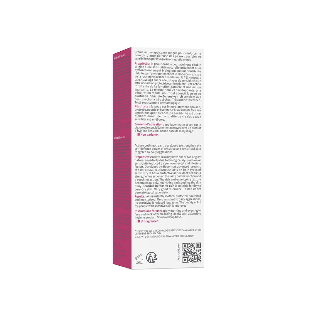 Bioderma Sensibio Defensive Rich 40 ml