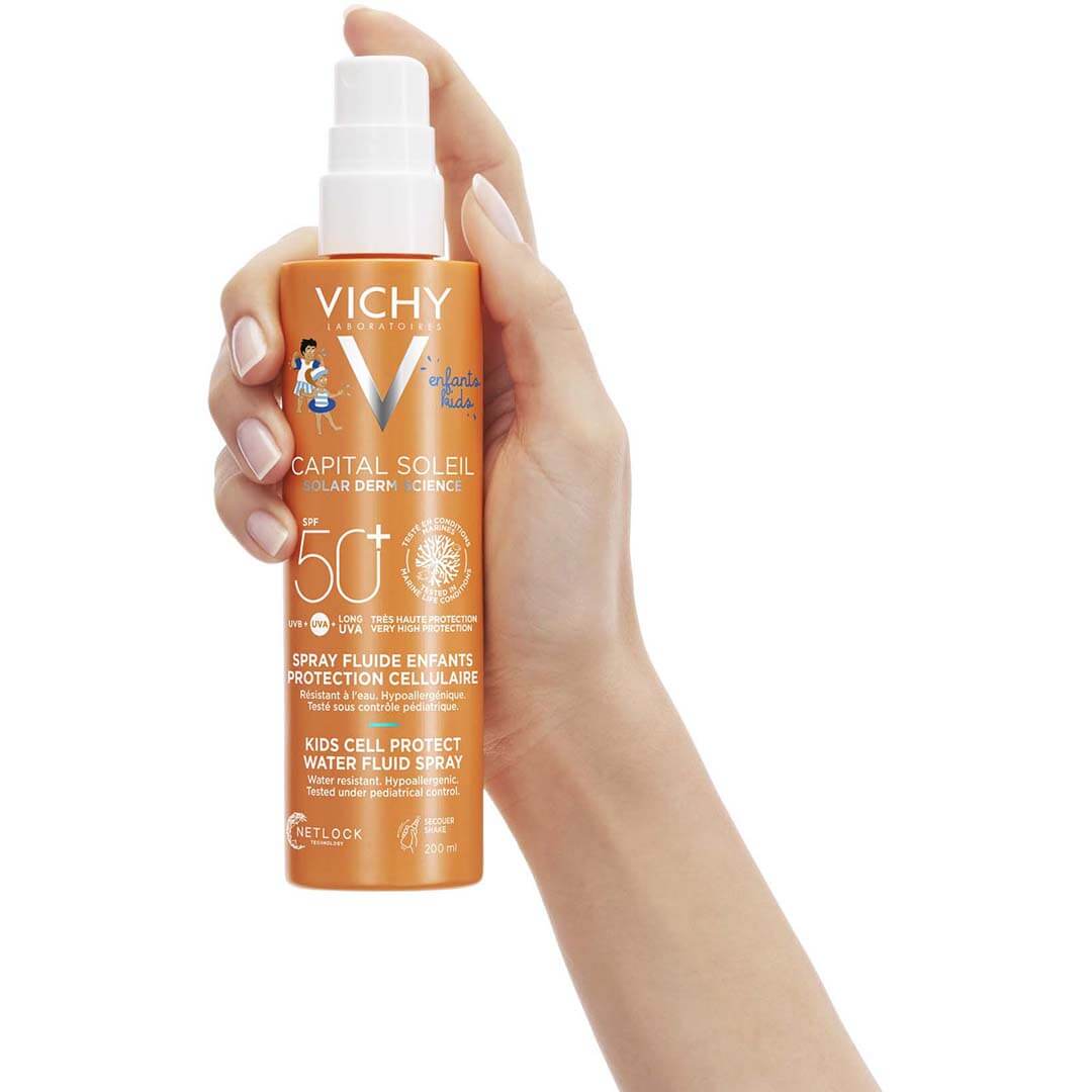 Vichy Capital Soleil Cell Protect Uvspray Kids Spf50+ 200 ml