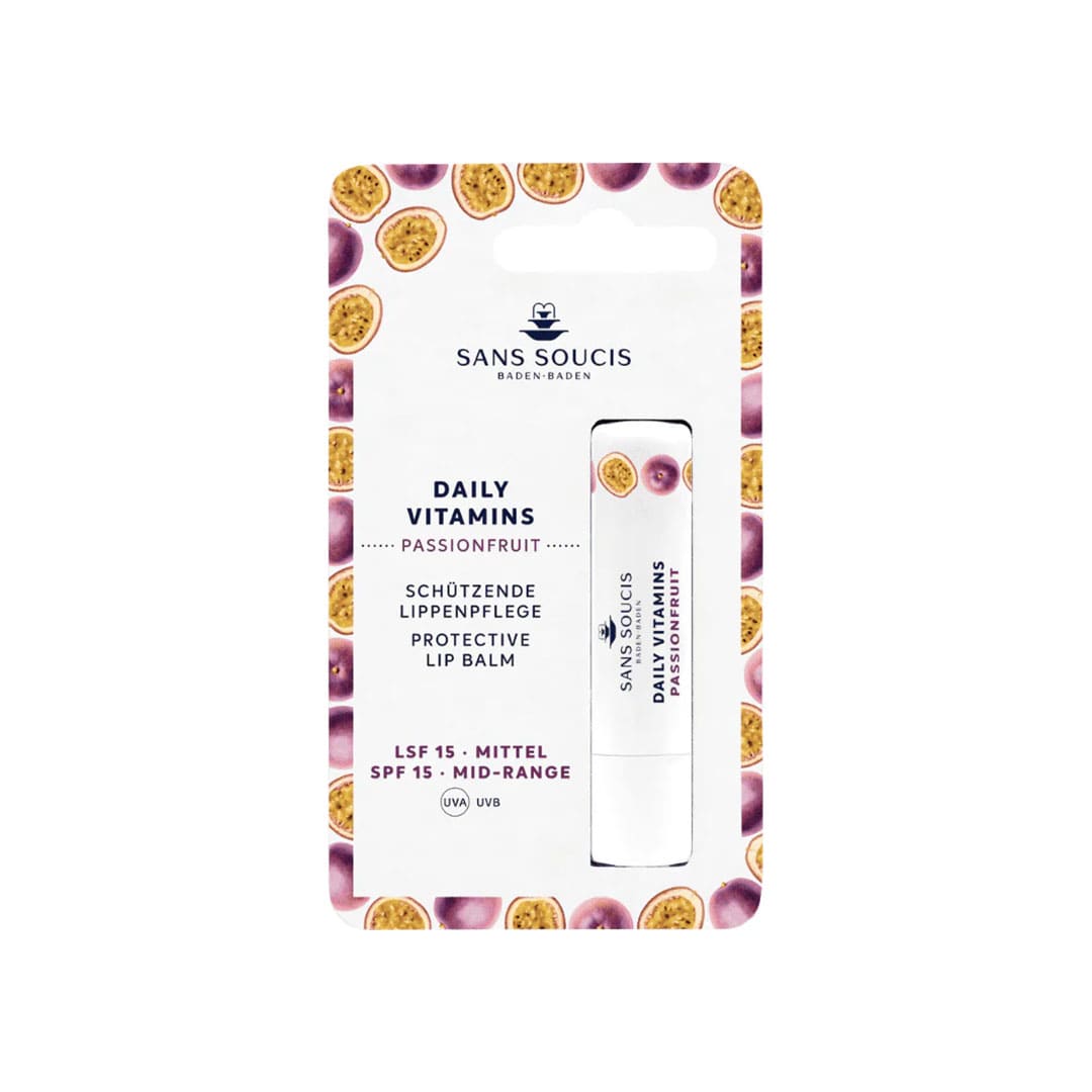 Sans Soucis Daily Vitamins Passionfruit Protective Lip Balm Spf15 4.5 ml