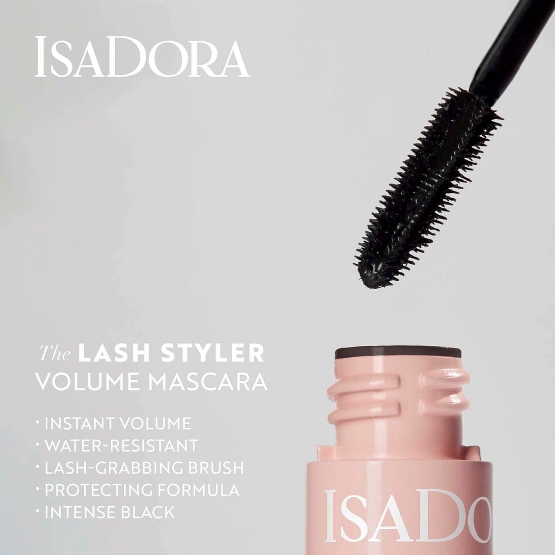 IsaDora Lash Styler Volume Mascara Black 40 9 ml