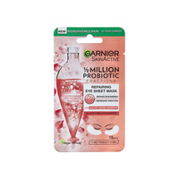 Garnier Skin Active 1/2 Million Probiotic Fractions Repairing Eye Sheet Mask 6g