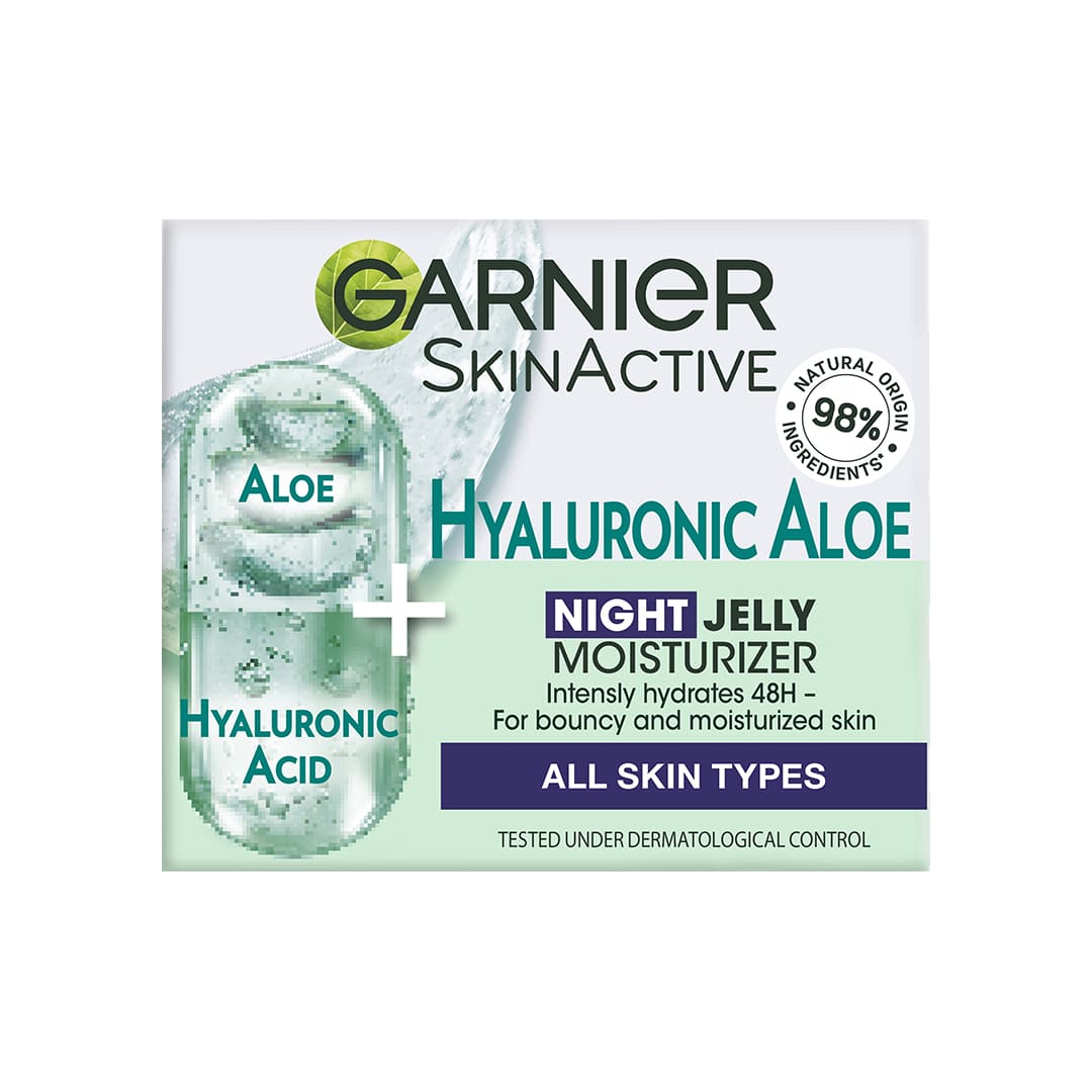 Garnier Skin Active Hyaluronic Aloe Night Jelly Moisturizer 50 ml