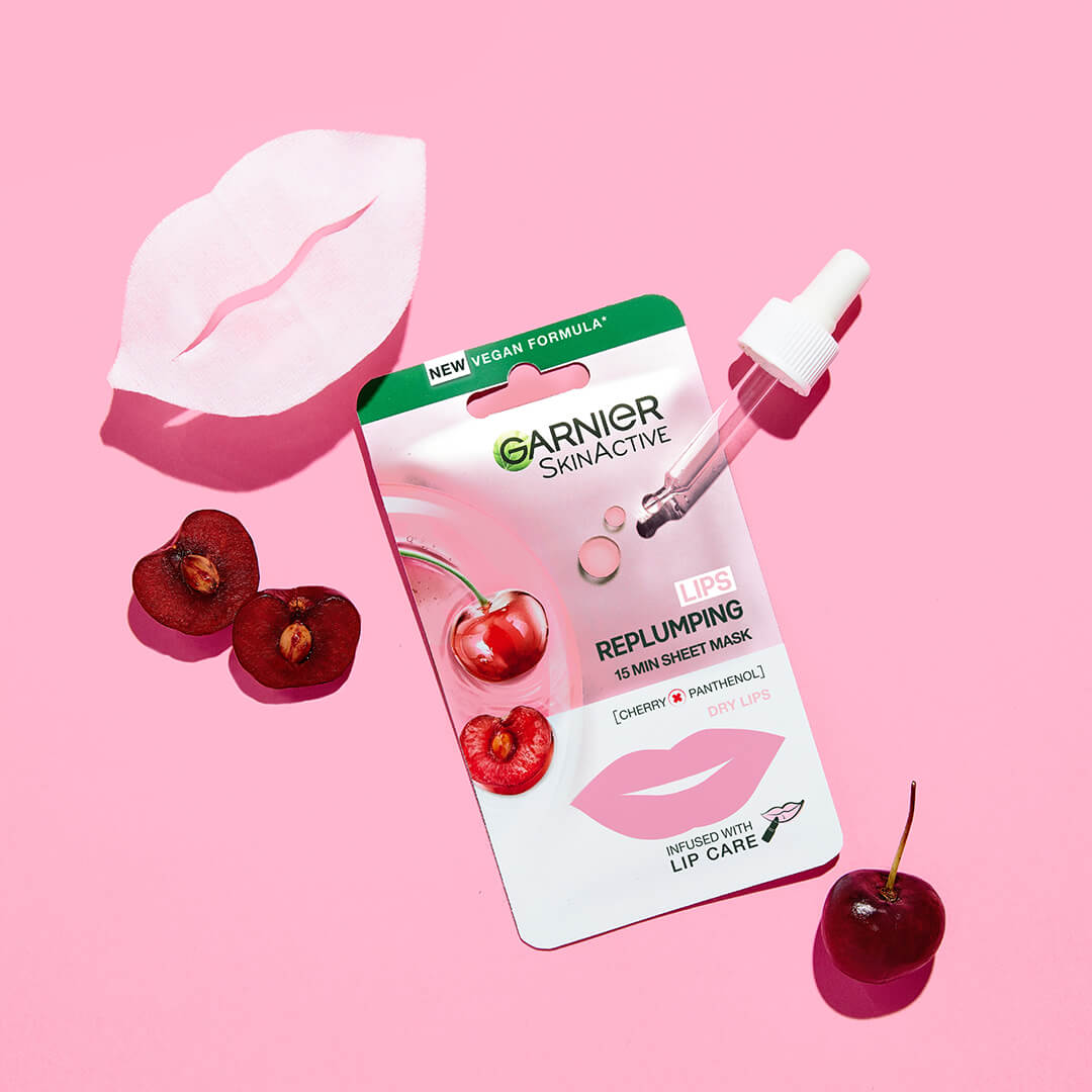 Garnier Skin Active Lips Replumping 15 Min Sheet Mask 5g