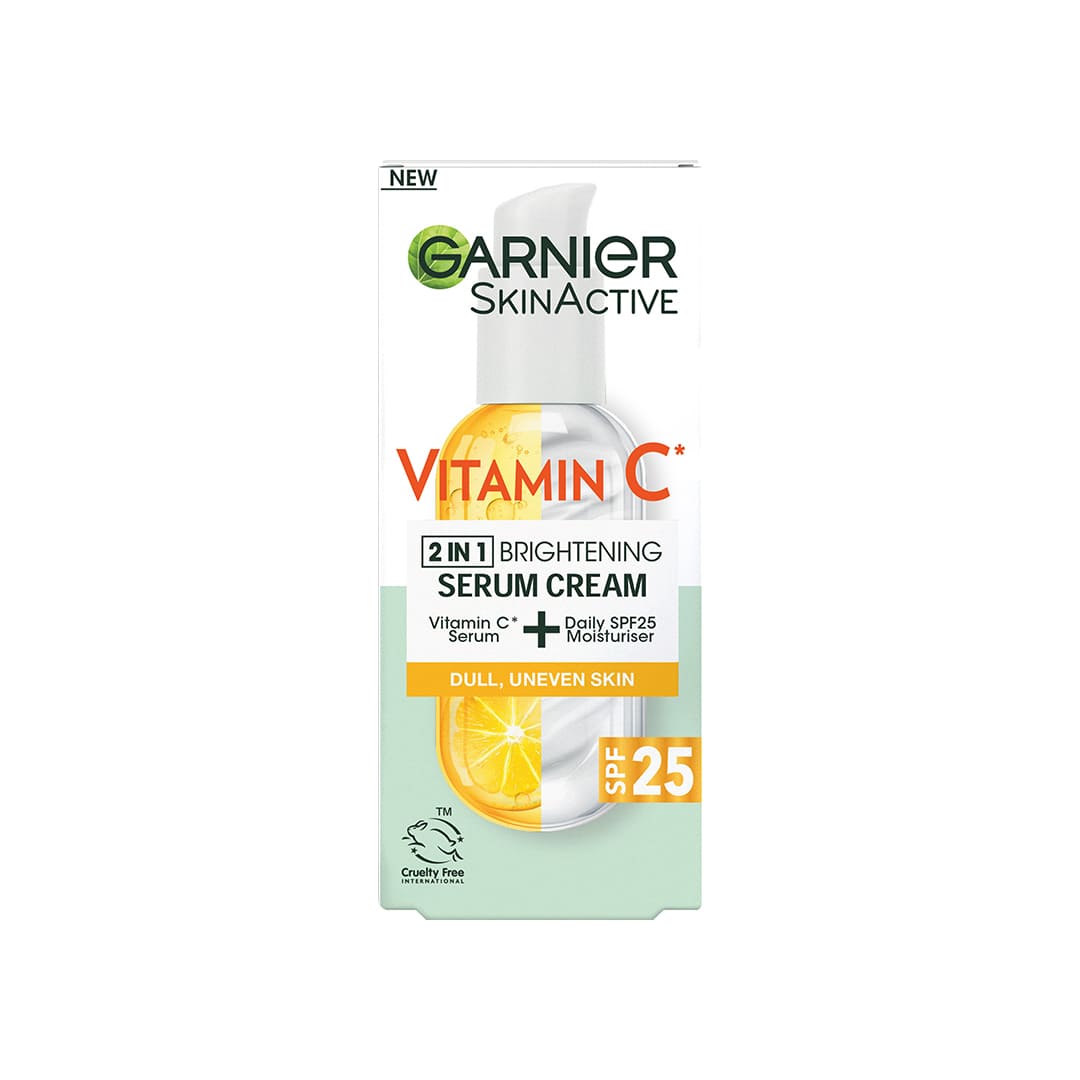 Garnier Skin Active Vitamin C Brightening And Glow Boosting Serum Cream 50 ml