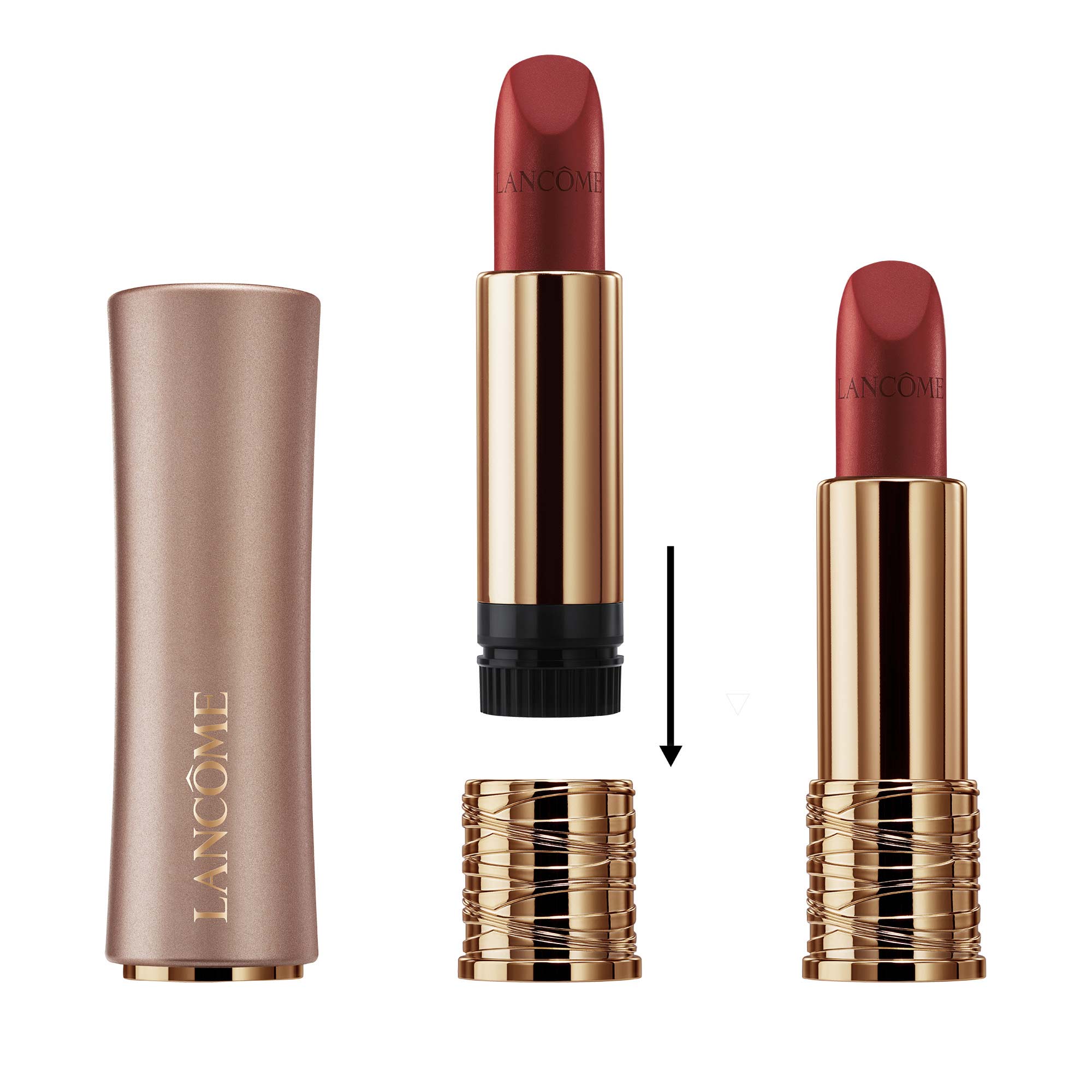 Lancome L Absolu Rouge Intimatte Lipstick 289 Refill 3.4g