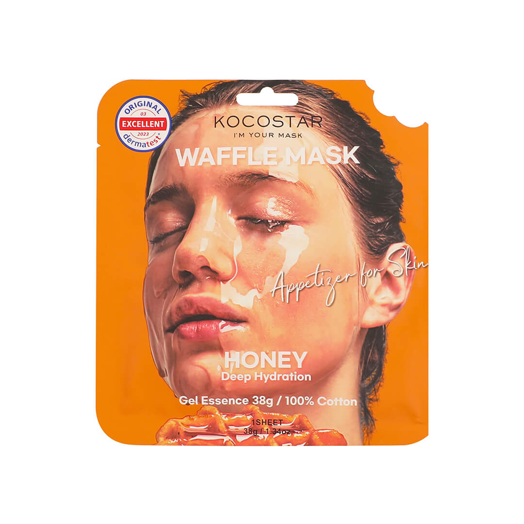 Kocostar Waffle Mask Honey 38g