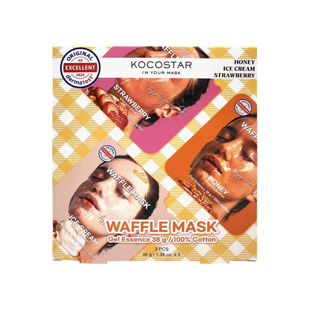 Kocostar Waffle Mask Kit 3x38g