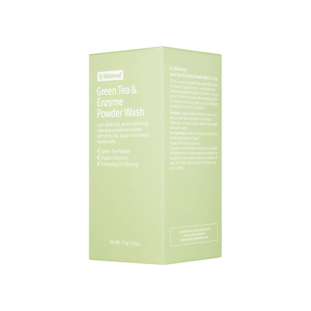 By Wishtrend Green Tea And Enzyme Powder Wash 110g