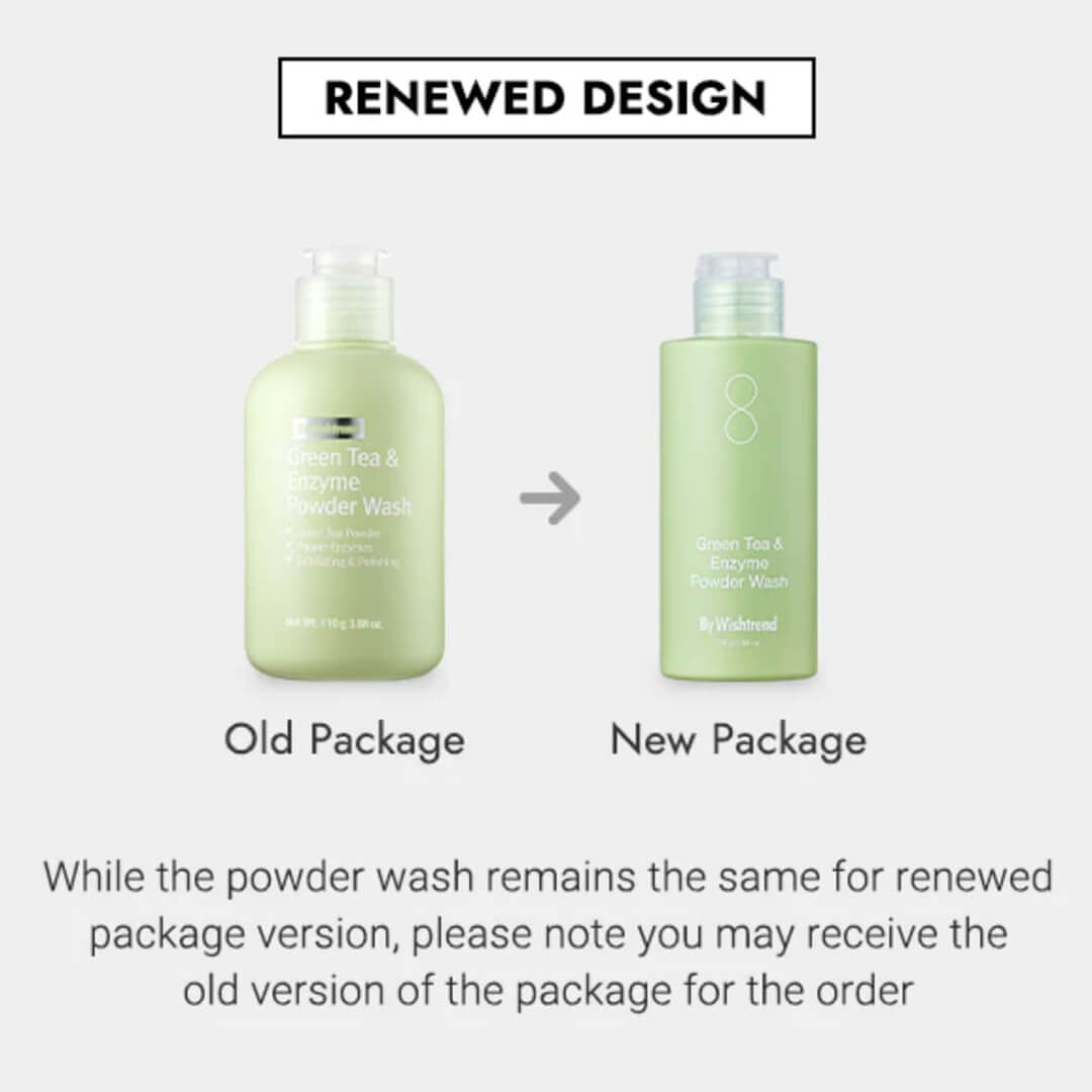 By Wishtrend Green Tea And Enzyme Powder Wash 110g