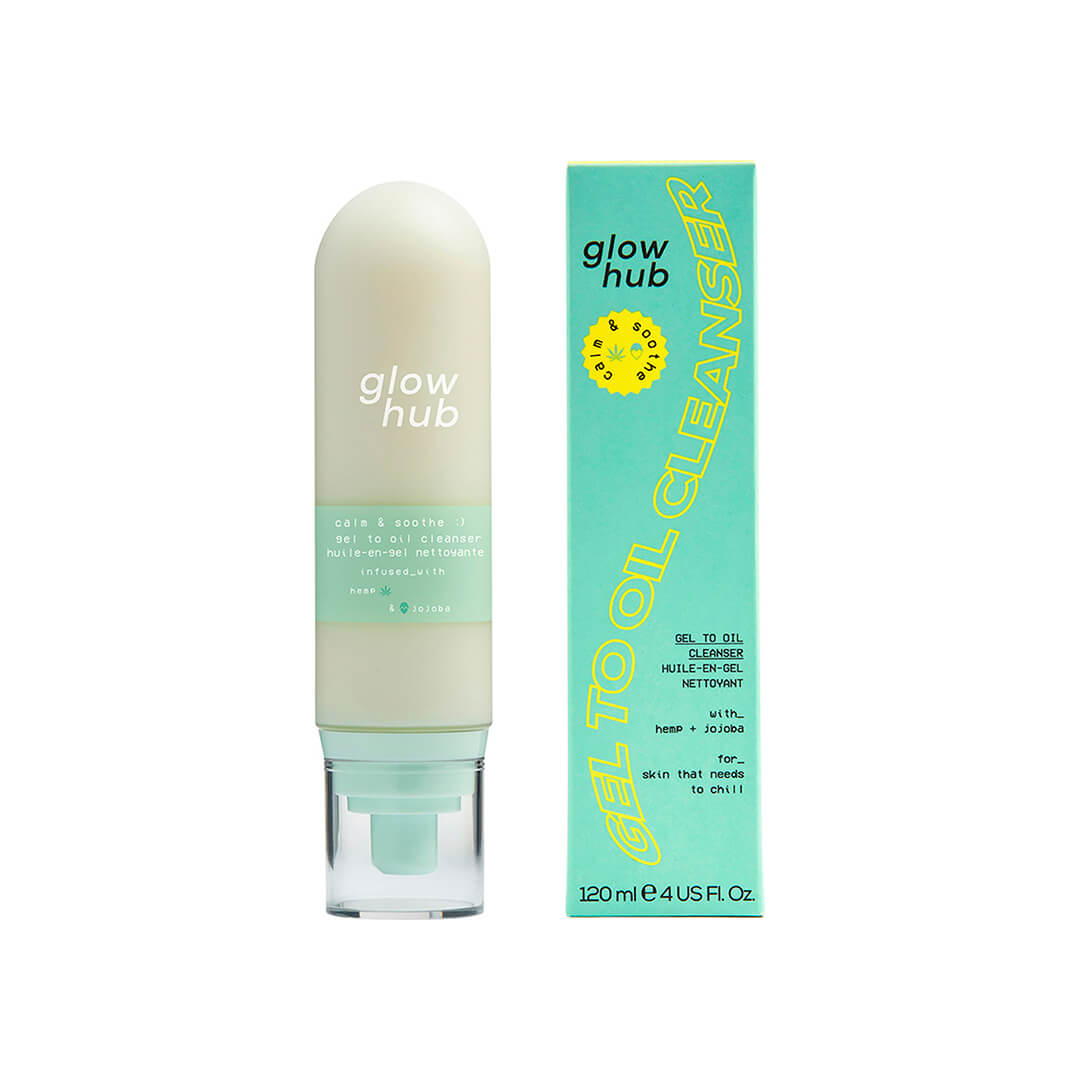 Glow Hub Calm And Soothe Gel To Oil Cleanser 120 ml