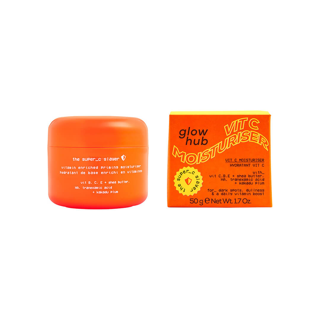 Glow Hub The Super C Slayer Vitamin Enriched Priming Moisturiser 50g