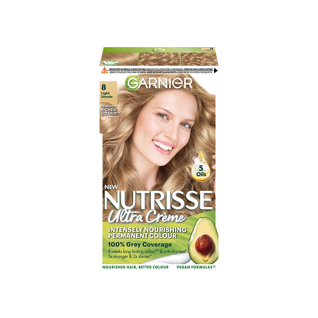 Garnier Nutrisse Ultra Creme 8.0 Light Blonde