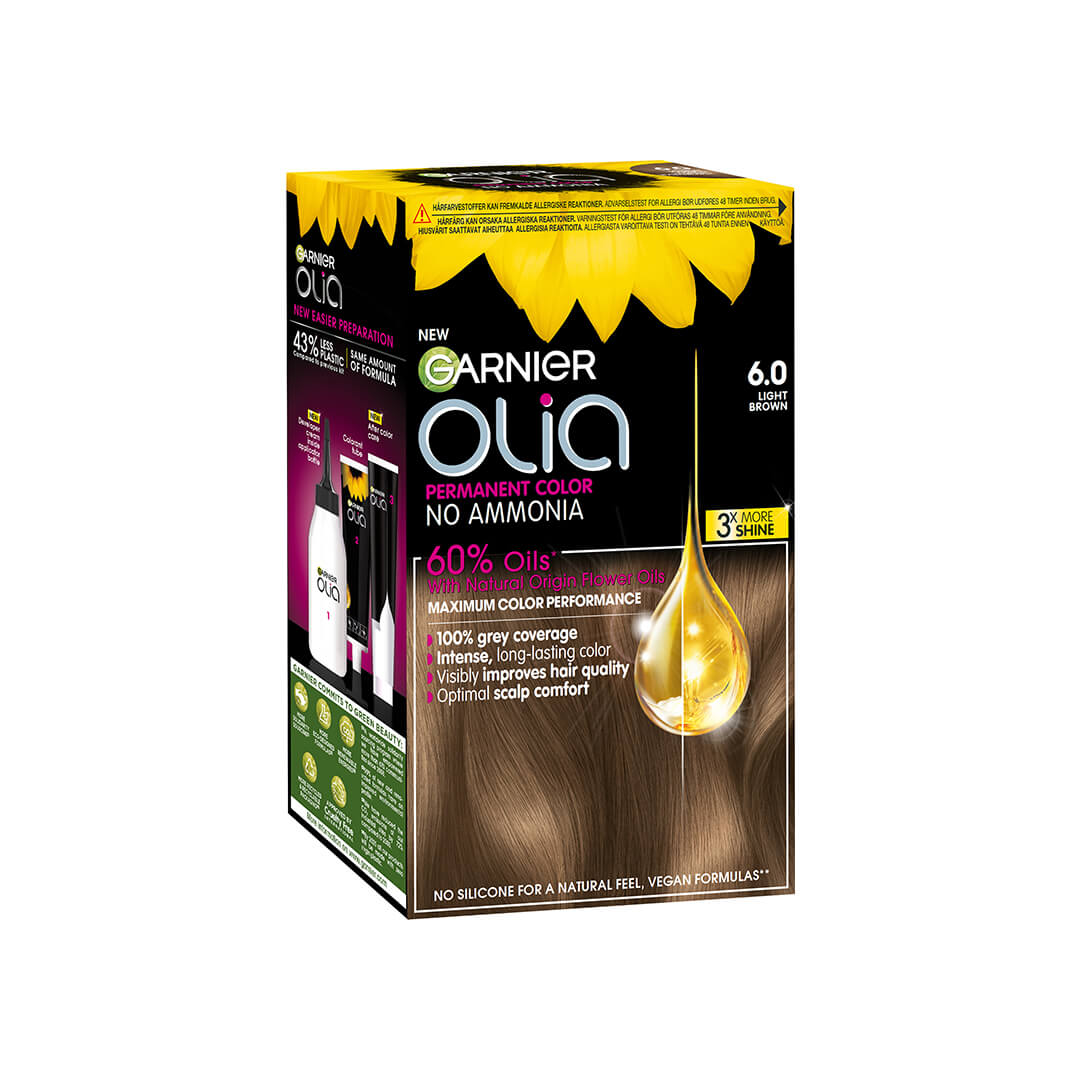 Garnier Olia Permanent Color 6.0 Light Brown