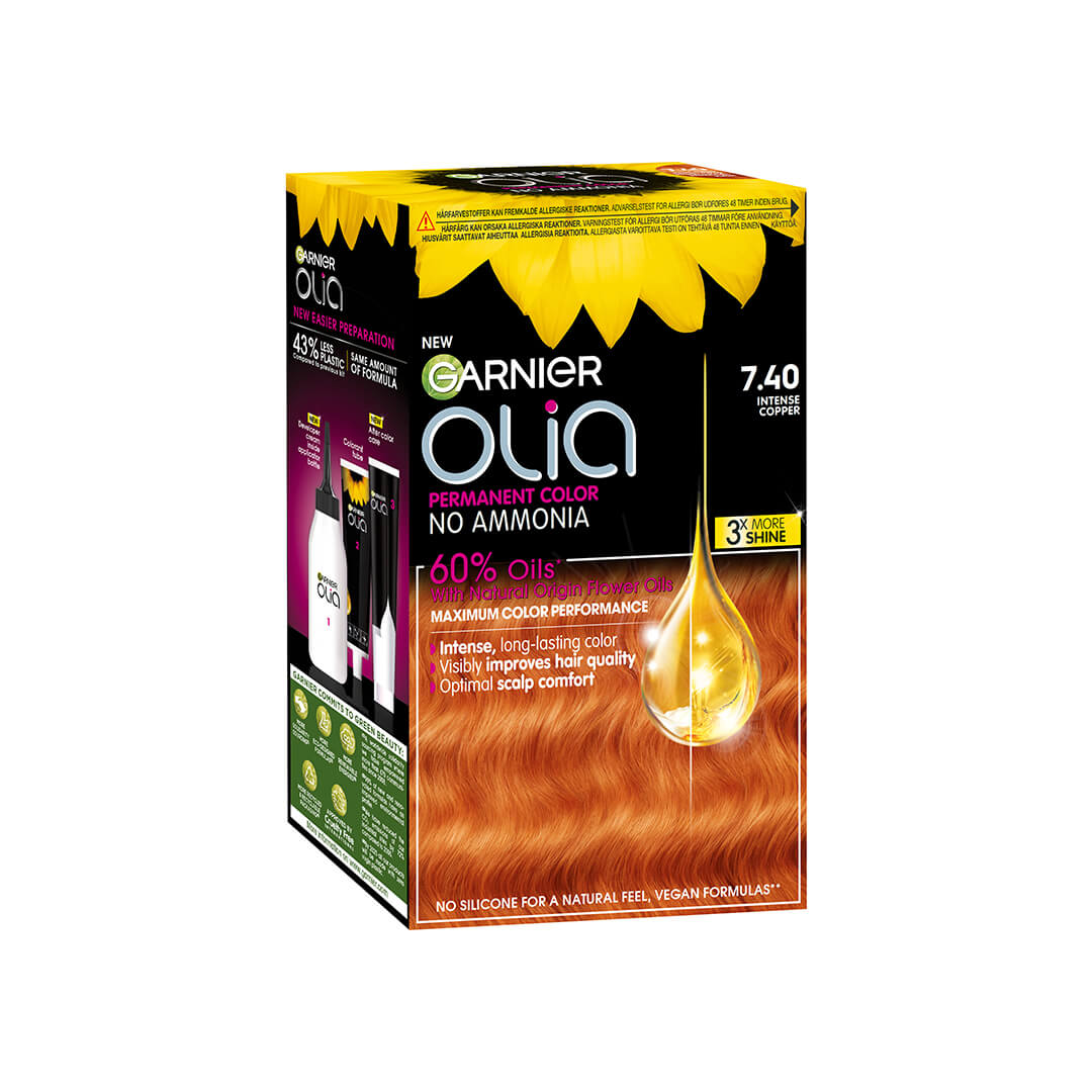 Garnier Olia Permanent Color 7.40 Intense Copper