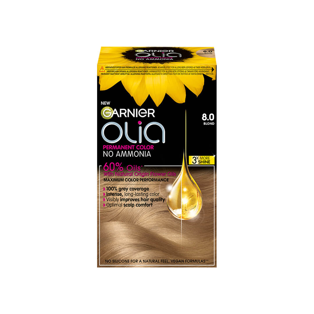 Garnier Olia Permanent Color 8.0 Blonde